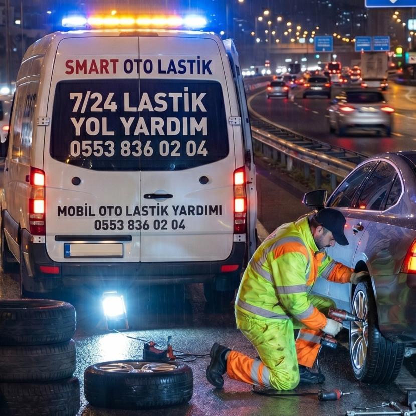 7/24 Mobil Lastik Yol Yardım